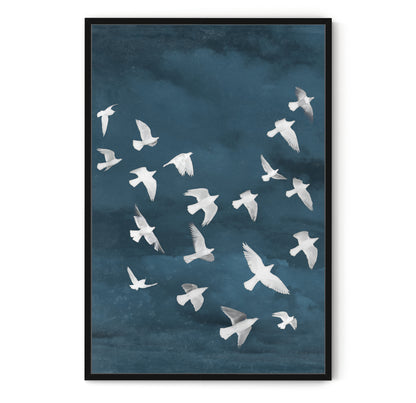 BIRDS IN FLIGHT (SET)