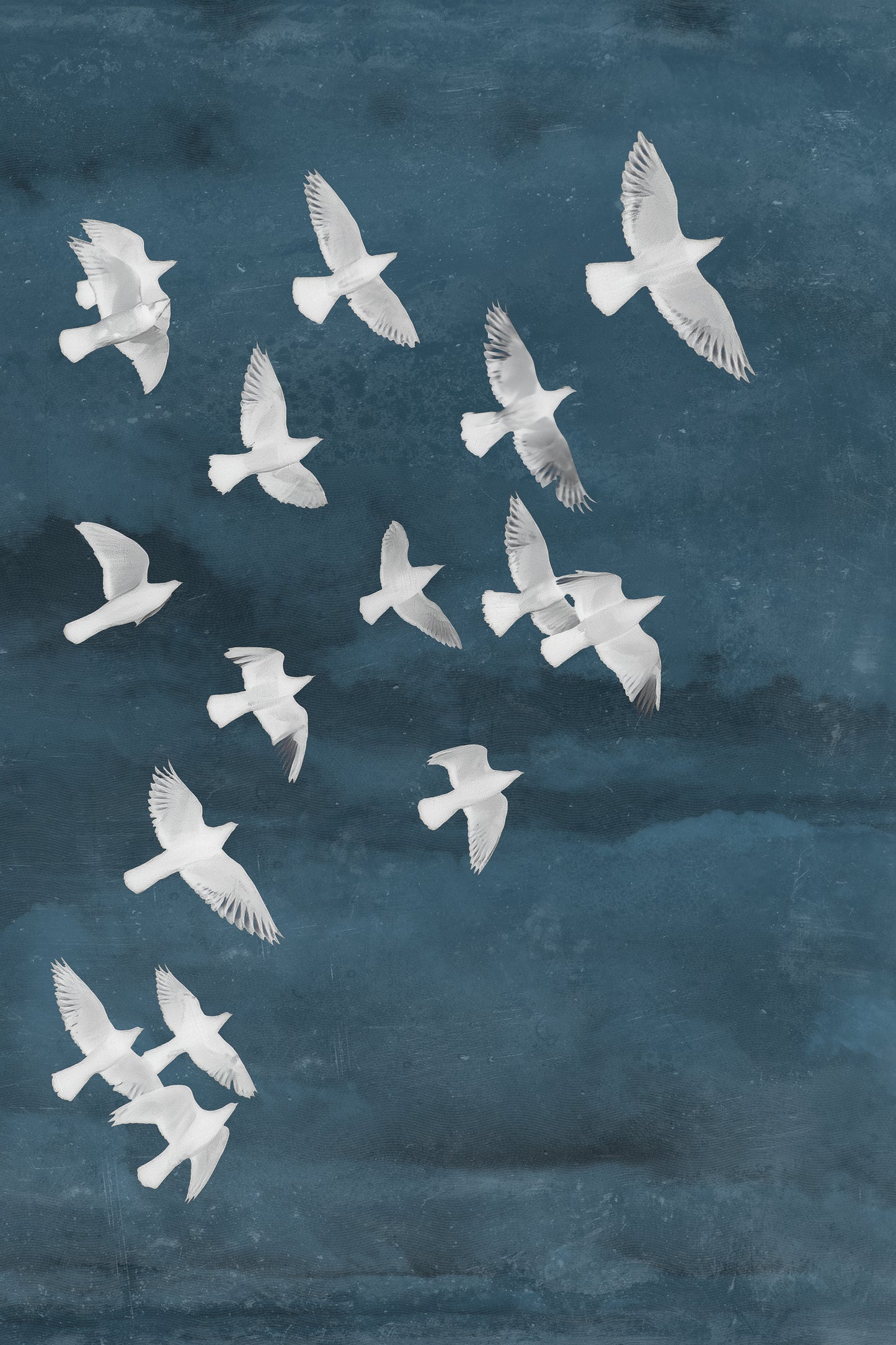 BIRDS IN FLIGHT (SET)
