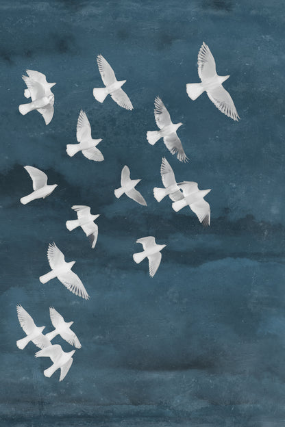 BIRDS IN FLIGHT (SET)