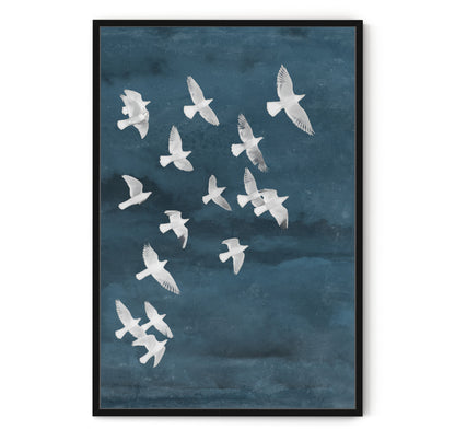BIRDS IN FLIGHT (SET)