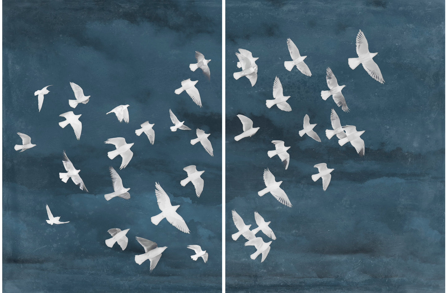 BIRDS IN FLIGHT (SET)