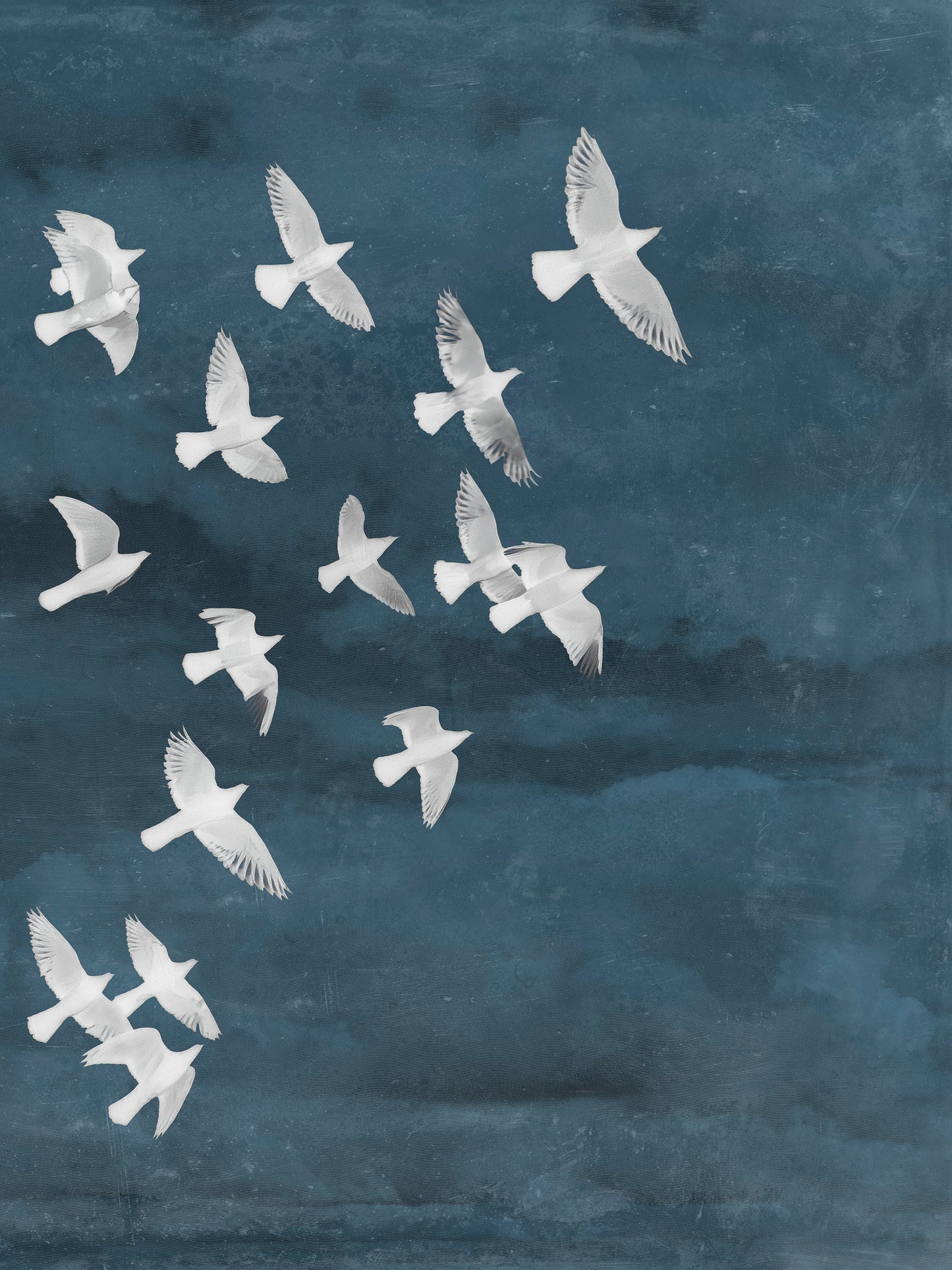 BIRDS IN FLIGHT (SET)