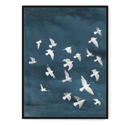 BIRDS IN FLIGHT (SET)